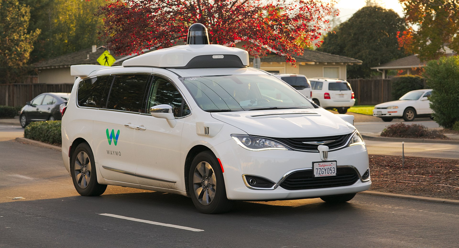 Autonomous car Waymo